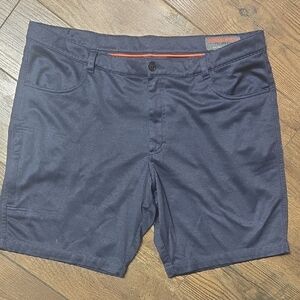 Hawke & Co Pro Series Blue Shorts with Orange Accent